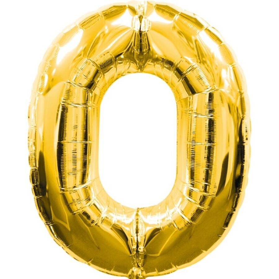 Luftballons Office Gold Nylon - Material: Folie - Luftballons