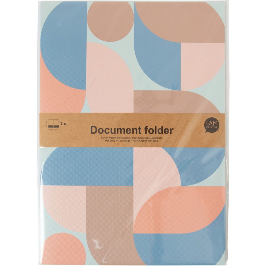 Dokumentenablage I am creative Mehrfarbig Papier 23 cm - Farbe: bunt - Dokumentenablage