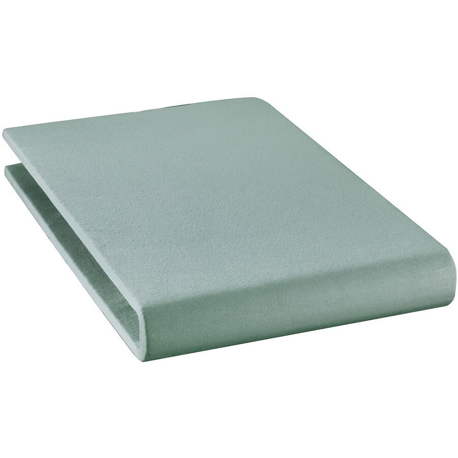 Fixleintuch Rahel Grün Baumwolle 160 cm 30 cm - Material: Bio Baumwolle - Fixleintuch