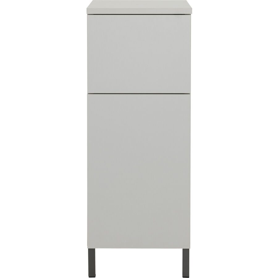 Badmöbel Xenia Grau Holzwerkstoff 30 cm 35 cm 84 cm - Farbe: hellgrau - Badmöbel