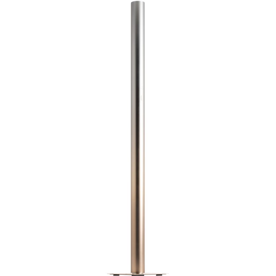 Designer-Stehlampe Artemide Ilio dimmbar D 9 cm H 175 cm - Farbe: gold/silber - LED - Lichtfarbe: Extra warmweiss - Material: Aluminium/Stahl -