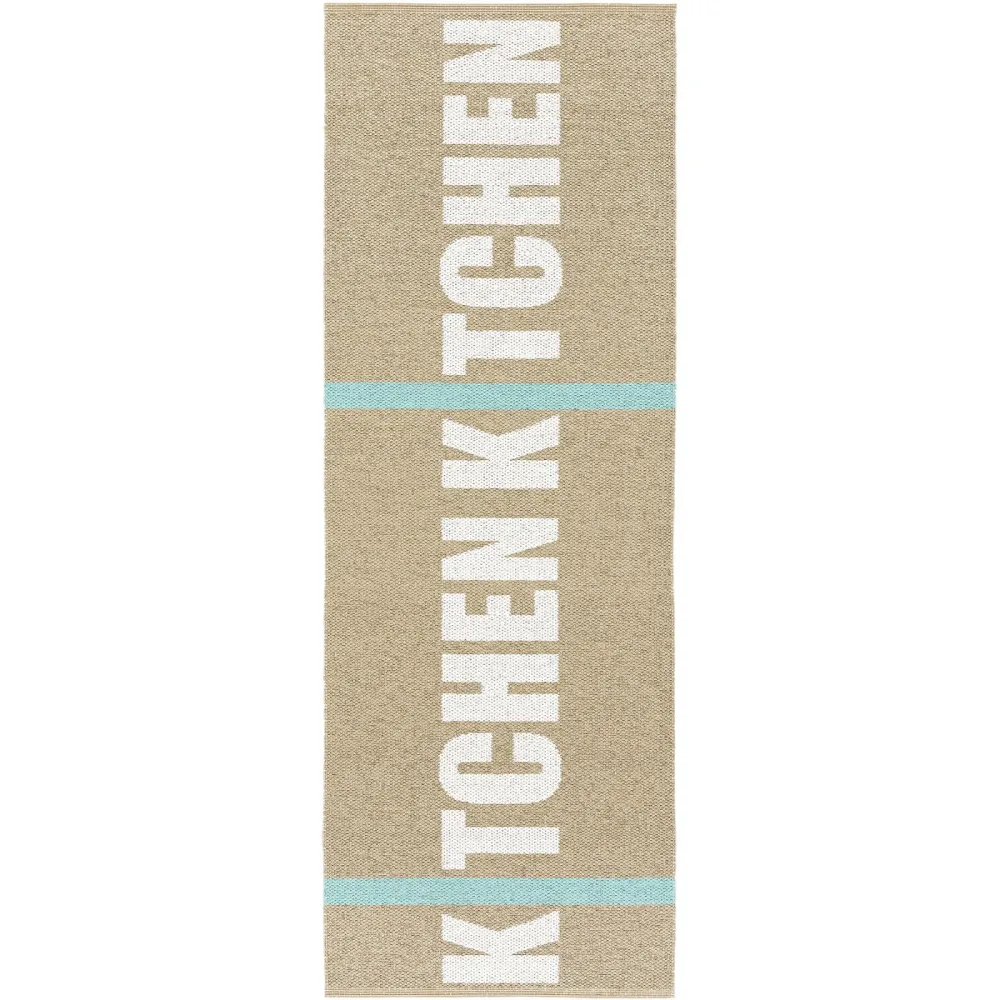 HORREDSMATTAN Outdoor-Teppich Karina Beige 70 cm 250 cm - Material: Mischgewebe - Outdoor-Teppich