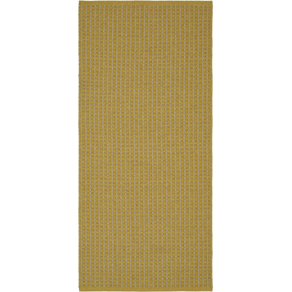HORREDSMATTAN Outdoor-Teppich Karina Gelb 70 cm 250 cm - Farbe: senfgelb - Material: Mischgewebe - Outdoor-Teppich