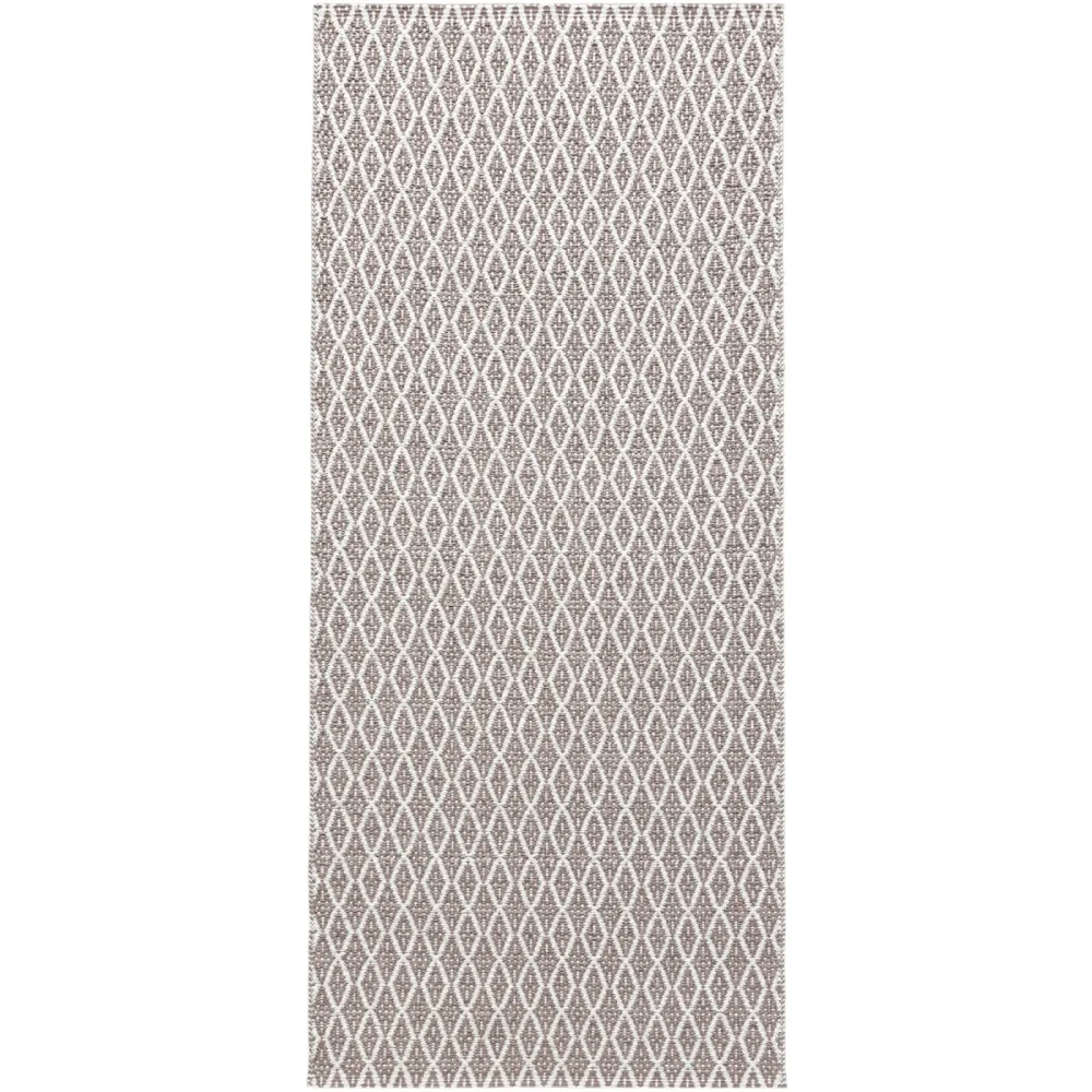 HORREDSMATTAN Outdoor-Teppich Eye Rot 200 cm 200 cm - Farbe: weinrot - Material: Mischgewebe - Outdoor-Teppich