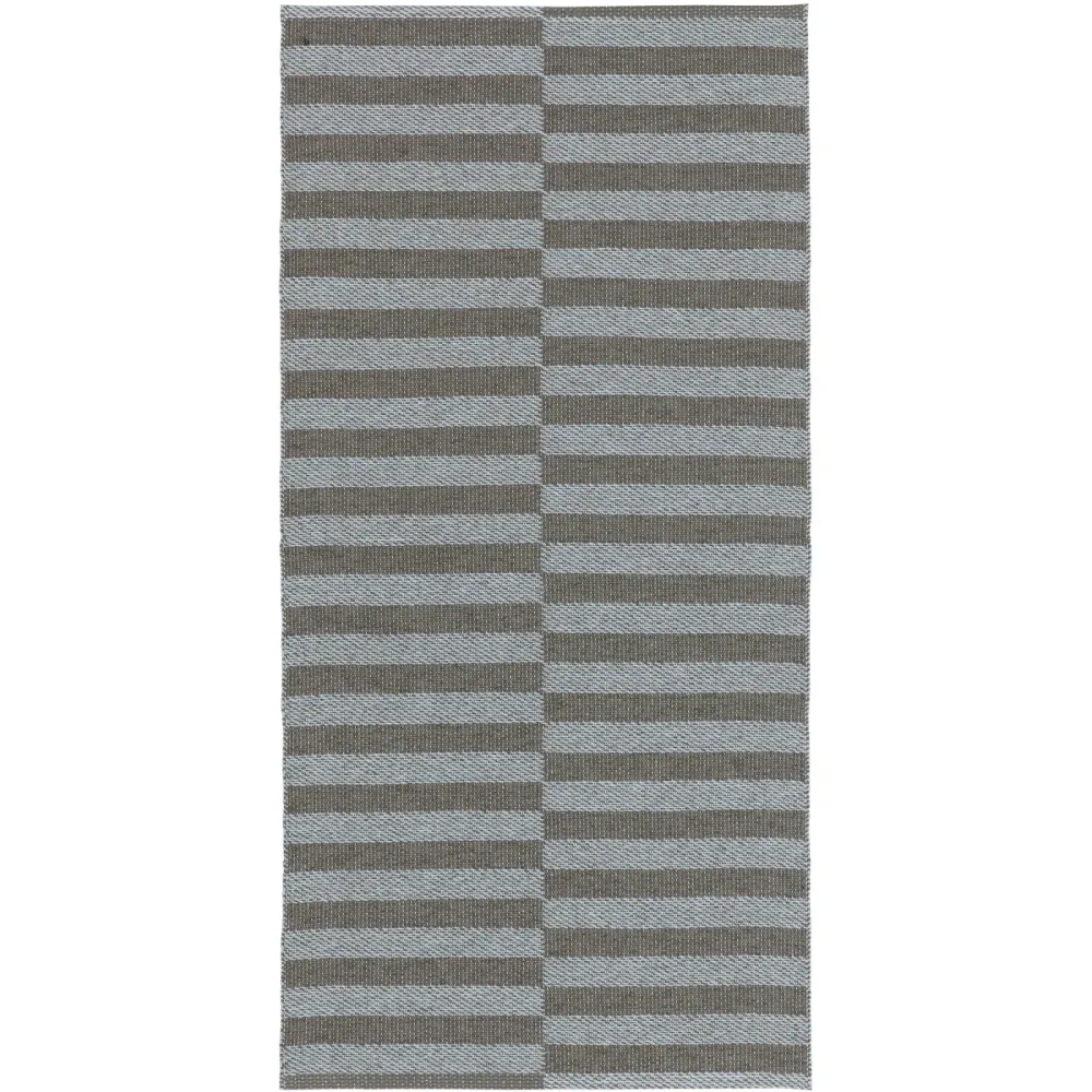 HORREDSMATTAN Outdoor-Teppich Irma Blau 70 cm 100 cm - Material: Mischgewebe - Outdoor-Teppich