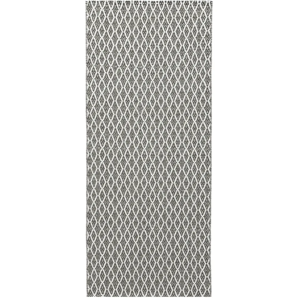 HORREDSMATTAN Outdoor-Teppich Eye Grau 70 cm 100 cm - Material: Mischgewebe - Outdoor-Teppich