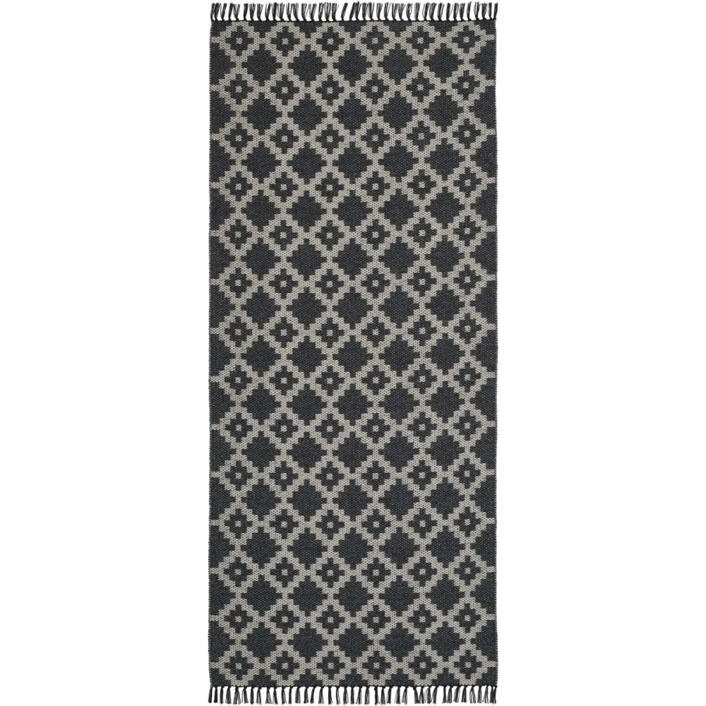 HORREDSMATTAN Outdoor-Teppich Leia Schwarz 80 cm 400 cm - Material: Mischgewebe - Outdoor-Teppich