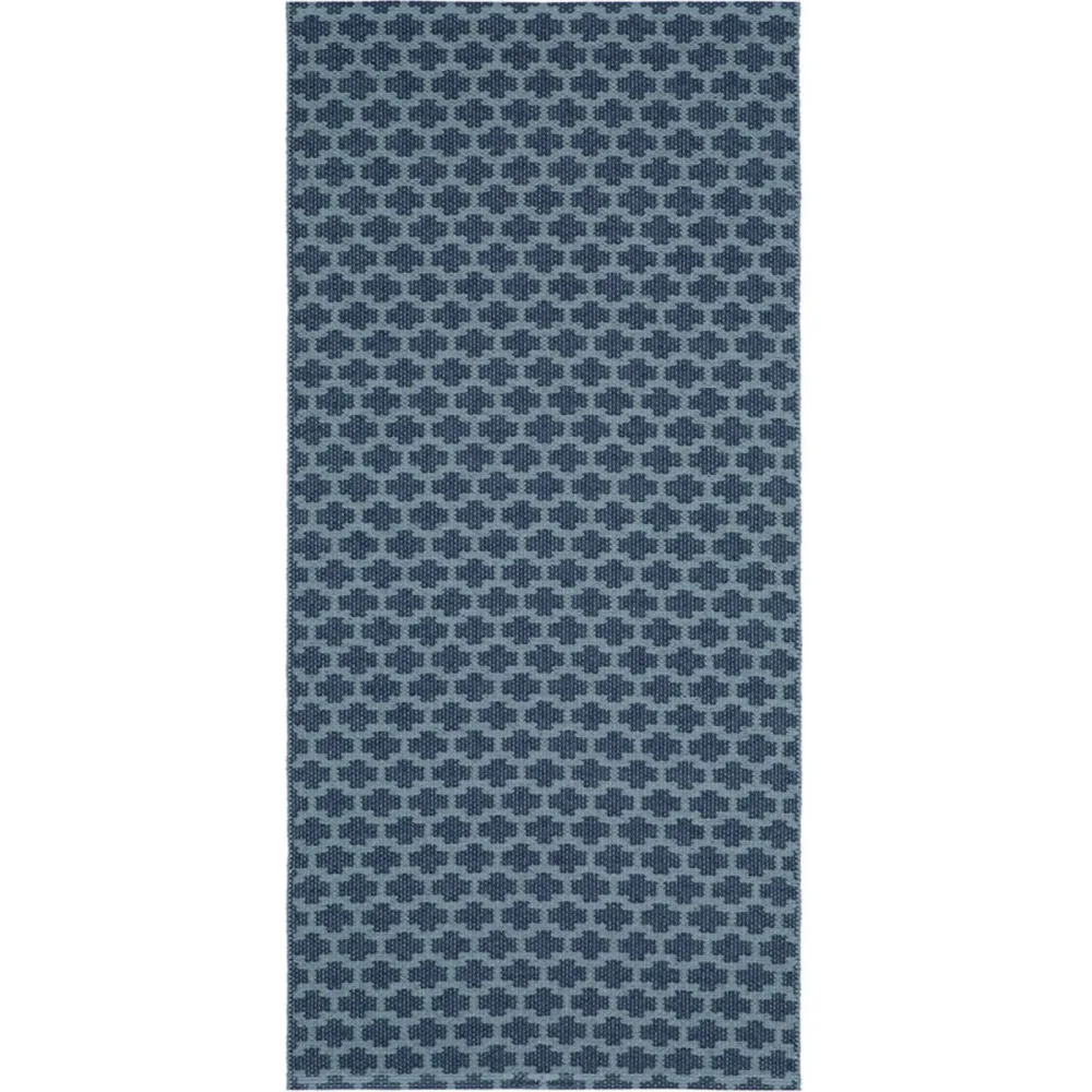 HORREDSMATTAN Outdoor-Teppich Lexi Blau 150 cm 150 cm - Farbe: marine - Material: Mischgewebe - Outdoor-Teppich