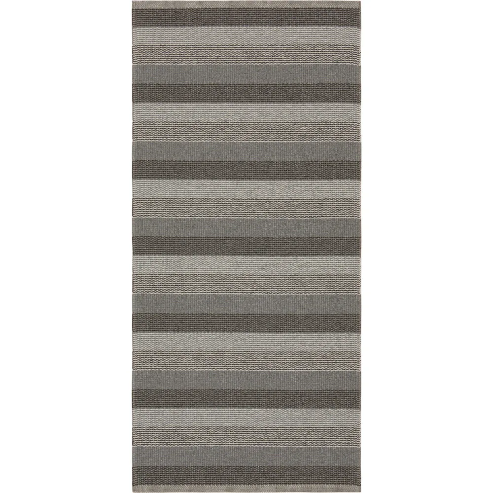 HORREDSMATTAN Outdoor-Teppich Lovi Grau 70 cm 200 cm - Farbe: graphite - Material: Mischgewebe - Outdoor-Teppich