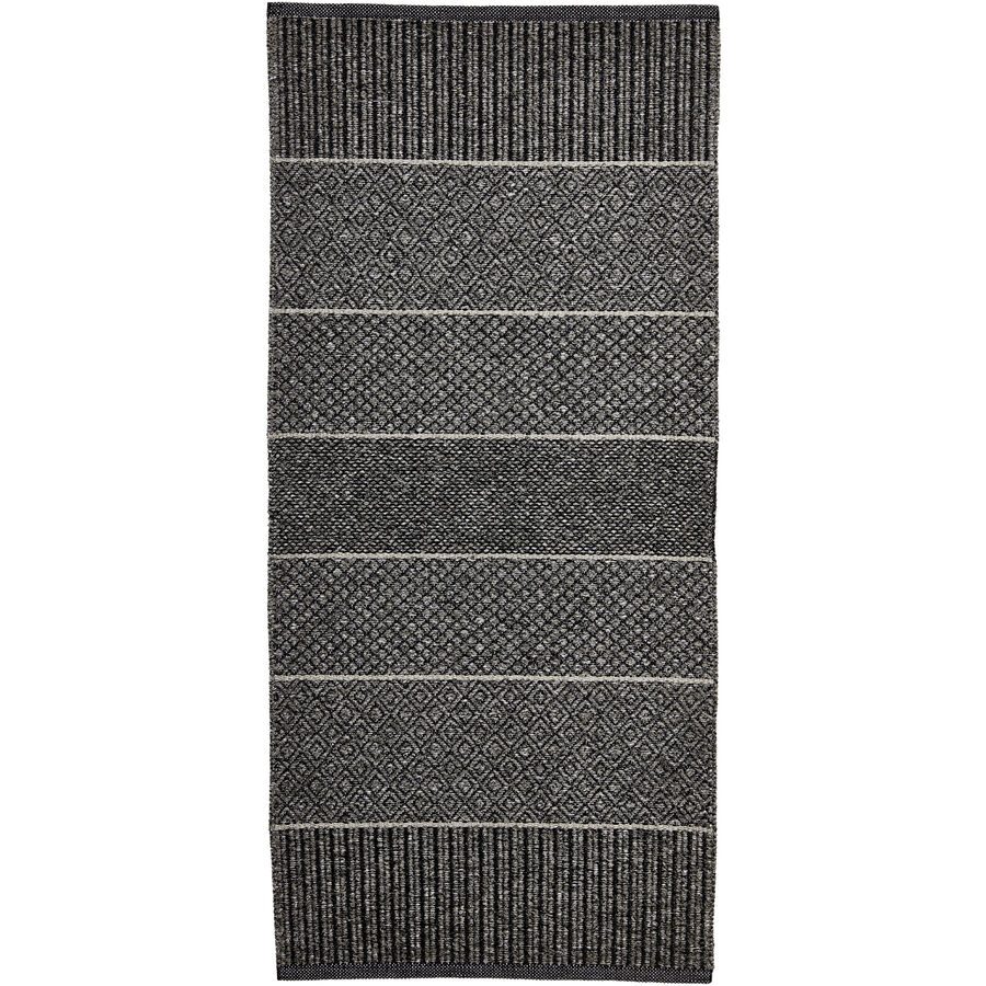 HORREDSMATTAN Teppich Alice Grau 200 cm 250 cm - Farbe: graphite - Material: Mischgewebe - Teppich