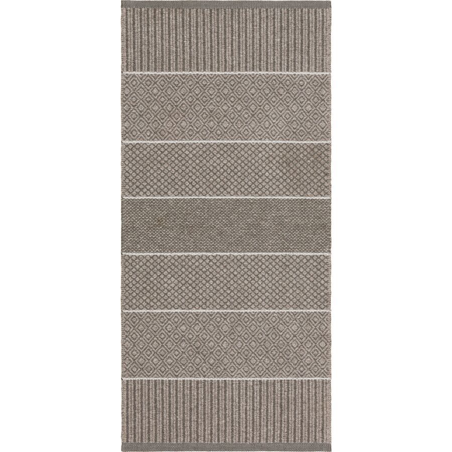 HORREDSMATTAN Teppich Alice Grau 70 cm 350 cm - Farbe: Dunkelgrau - Material: Mischgewebe - Teppich
