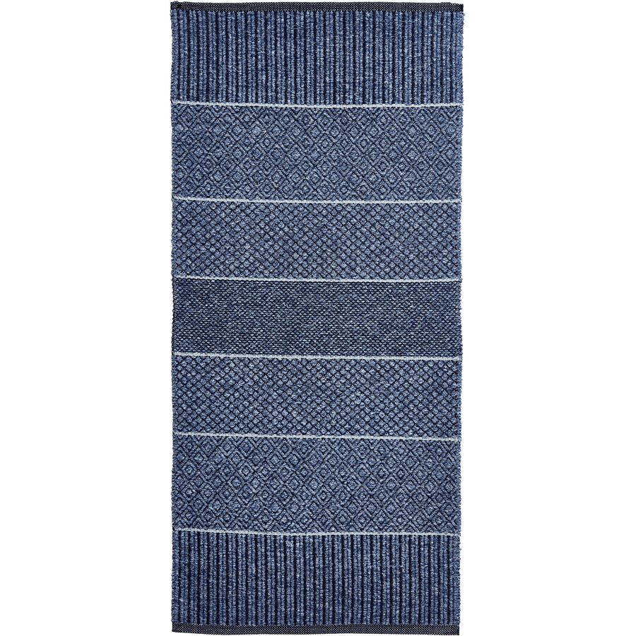 HORREDSMATTAN Teppich Alice Blau 150 cm 100 cm - Material: Mischgewebe - Teppich