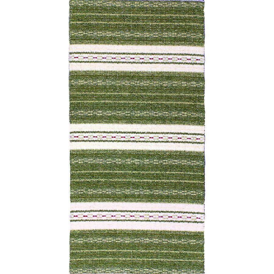 HORREDSMATTAN Teppich Asta Grün 150 cm 220 cm - Farbe: olive - Material: Mischgewebe - Teppich