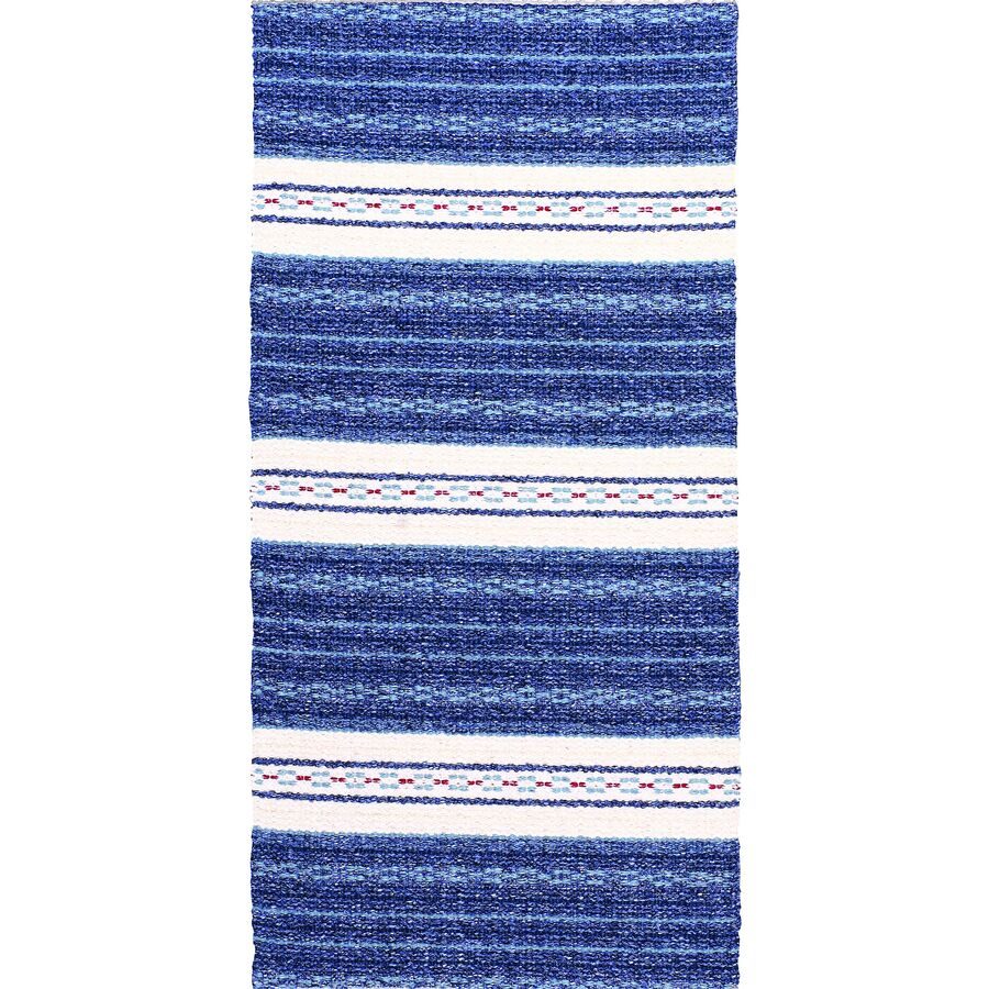 HORREDSMATTAN Teppich Asta Blau 70 cm 180 cm - Material: Mischgewebe - Teppich