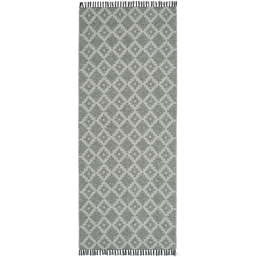HORREDSMATTAN Teppich Noor Grün 80 cm 400 cm - Material: Mischgewebe - Teppich
