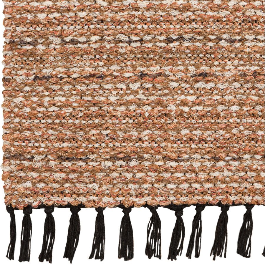 HORREDSMATTAN Teppich Tova Rot Baumwolle/Polyester 70 cm 150 cm - Farbe: Rust - Material: Polyester/Baumwolle - Teppich