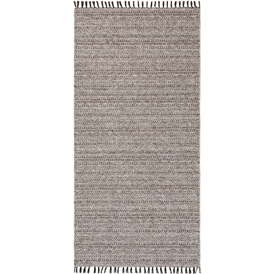 HORREDSMATTAN Teppich Tova Grau Baumwolle/Polyester 70 cm 150 cm - Material: Polyester/Baumwolle - Teppich