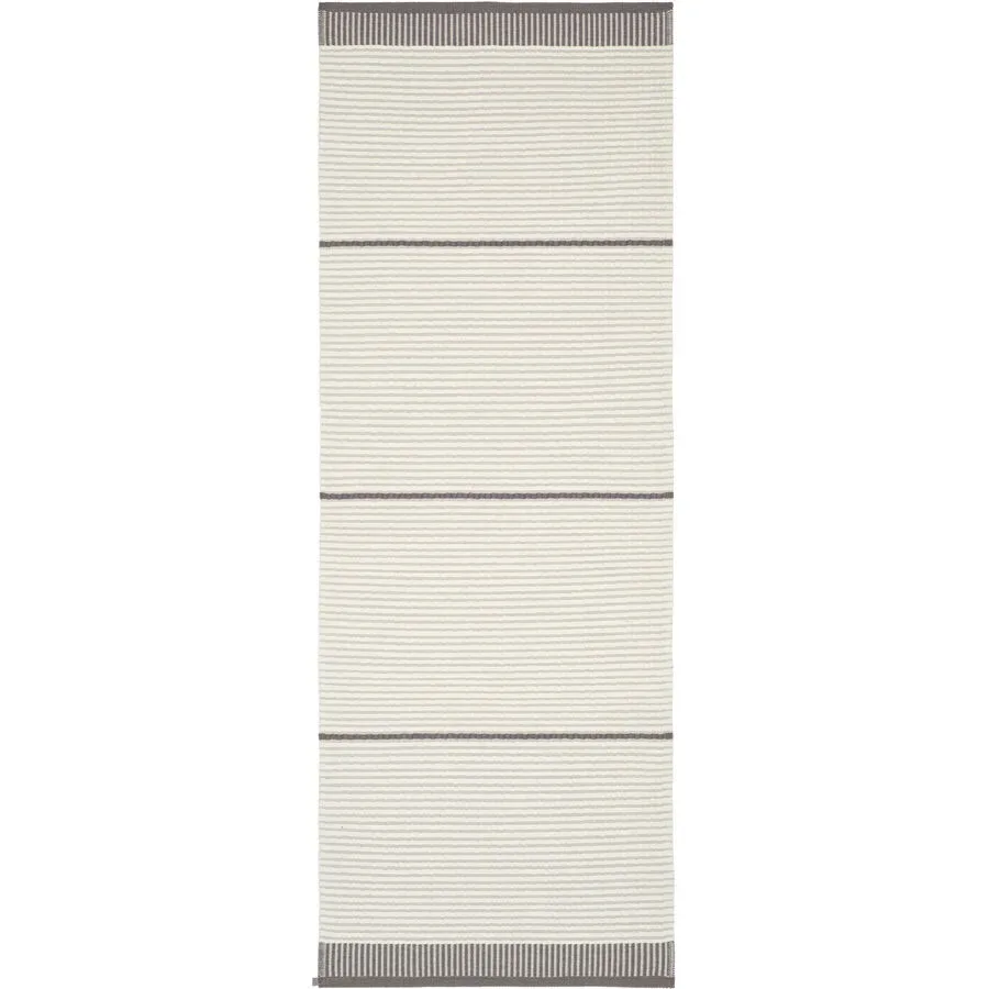 HORREDSMATTAN Teppich Solvik Grau Polyester/Wolle 75 cm 150 cm - Material: Wolle/Polyester - Teppich