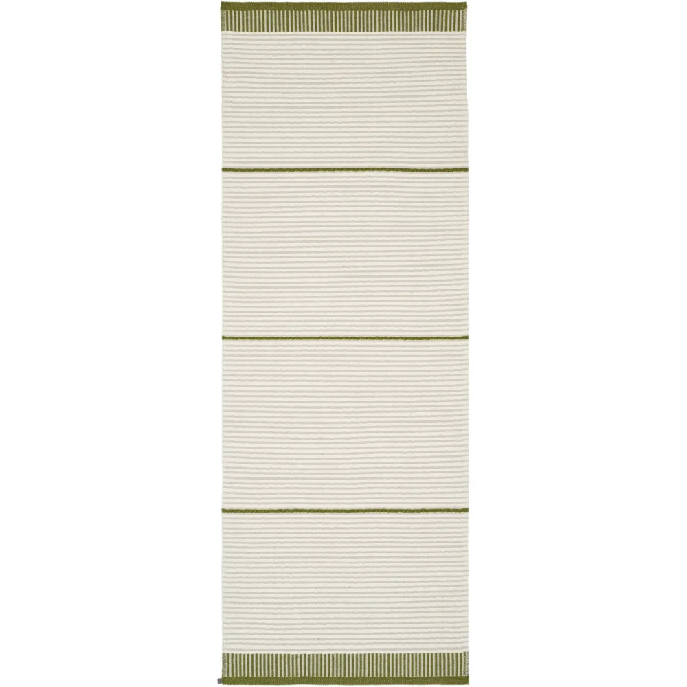 HORREDSMATTAN Teppich Solvik Grün Polyester/Wolle 75 cm 150 cm - Material: Wolle/Polyester - Teppich