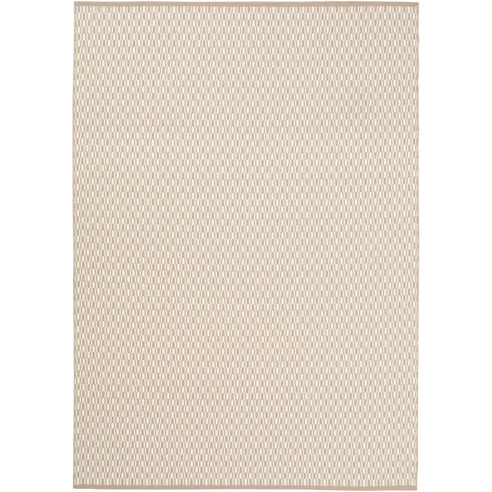 HORREDSMATTAN Teppich Tjörn Beige Polyester/Wolle 170 cm 240 cm - Material: Wolle/Polyester - Teppich