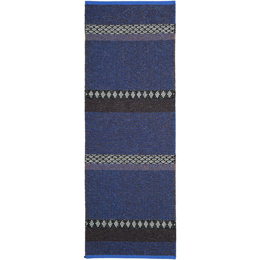 HORREDSMATTAN Teppich Forest Blau 70 cm 100 cm - Farbe: kobaltblau - Material: Mischgewebe - Teppich