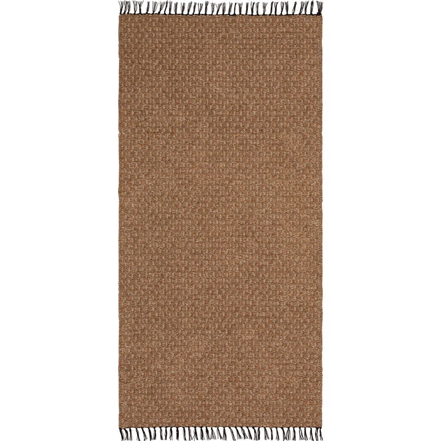 HORREDSMATTAN Teppich Julie Braun 70 cm 250 cm - Farbe: Hellbraun - Material: Mischgewebe - Teppich