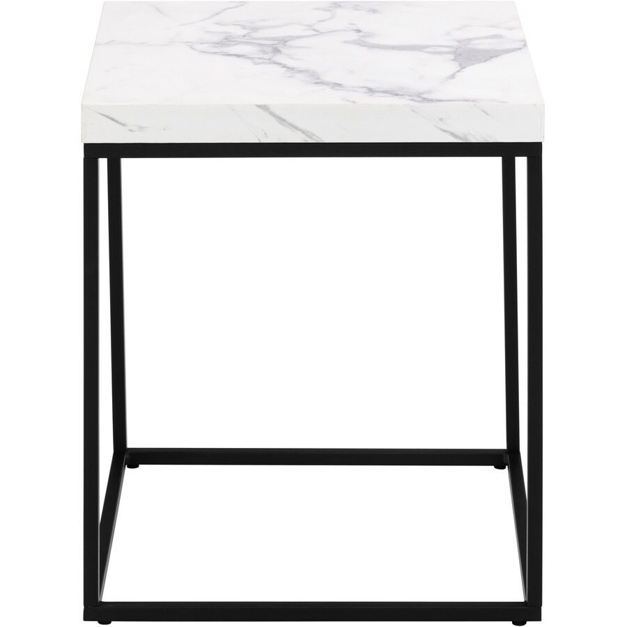 Beistelltisch Simpson Weiss MDF 40 cm - Beistelltisch
