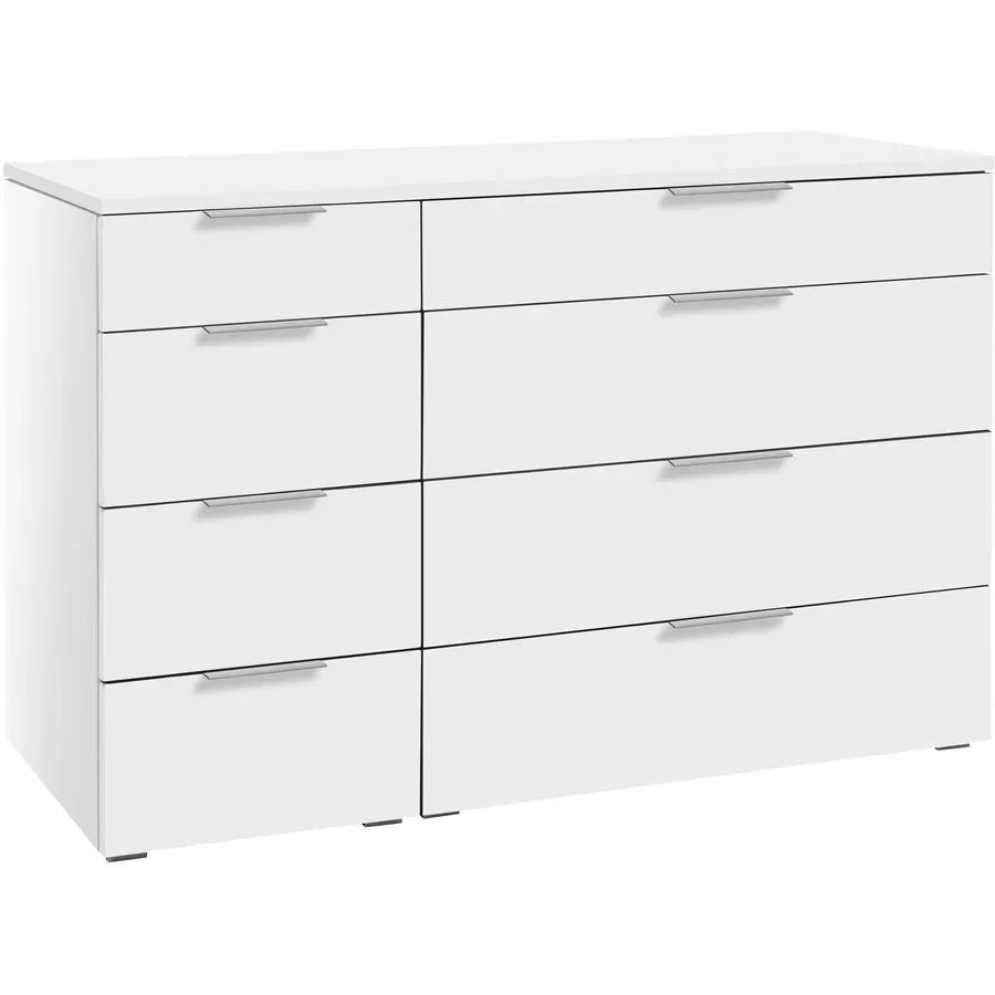 Hasena Kommode Laney Weiss MDF 135 cm 49 cm - Kommode