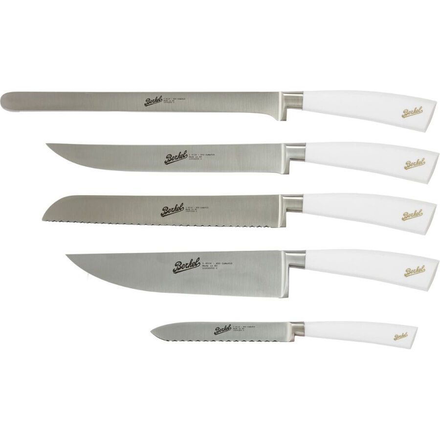 Berkel Messer-Set Elegance Weiss Stahl 26 cm 2 cm - Messer-Set