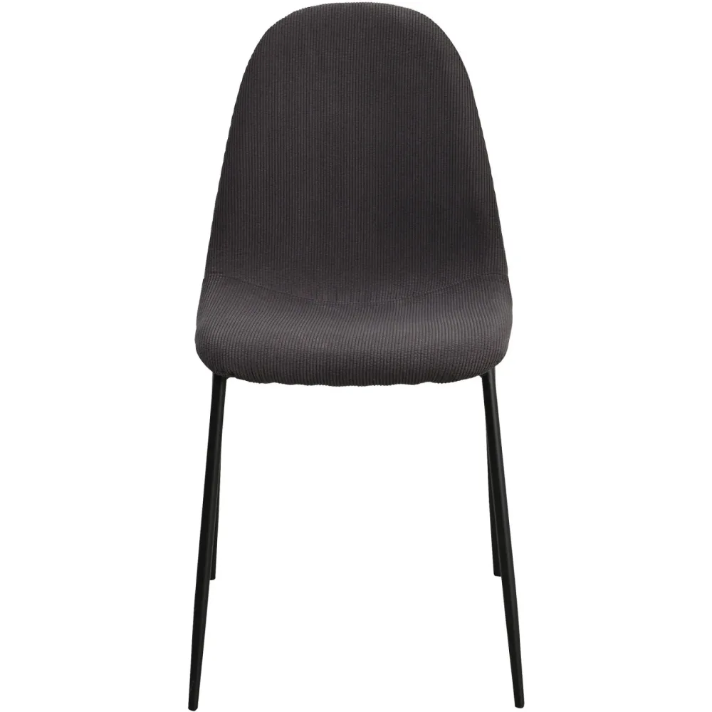 Stuhl Maris Grau Polyester/Metall 45 cm - Stuhl
