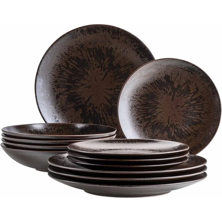 Tafelservice Metallic Bronze 