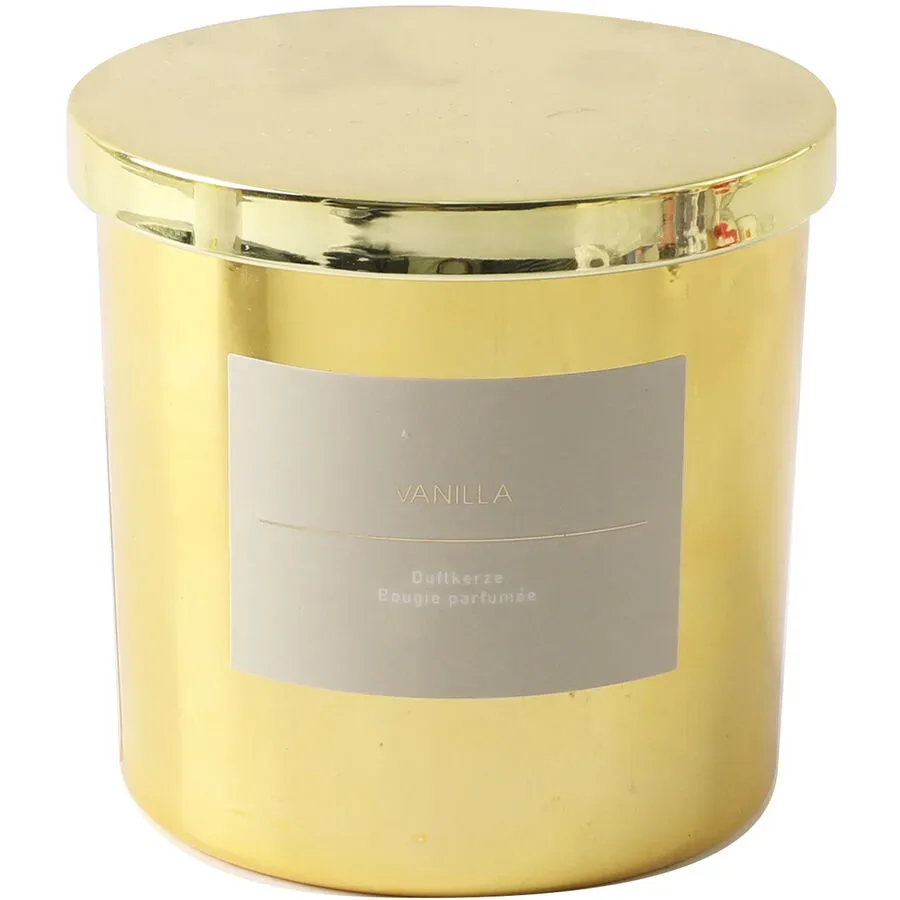 MyDeal Duftkerze Modern Bohemian Gold Wachs/Glas 10 cm - Material: Glas/Wachs - Duftkerze