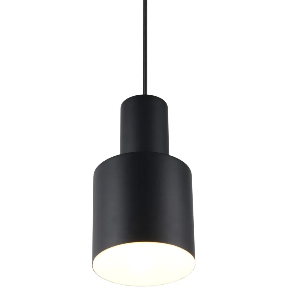 Pendellampe Bonito Schwarz Metall 12 cm 150 cm - Pendellampe