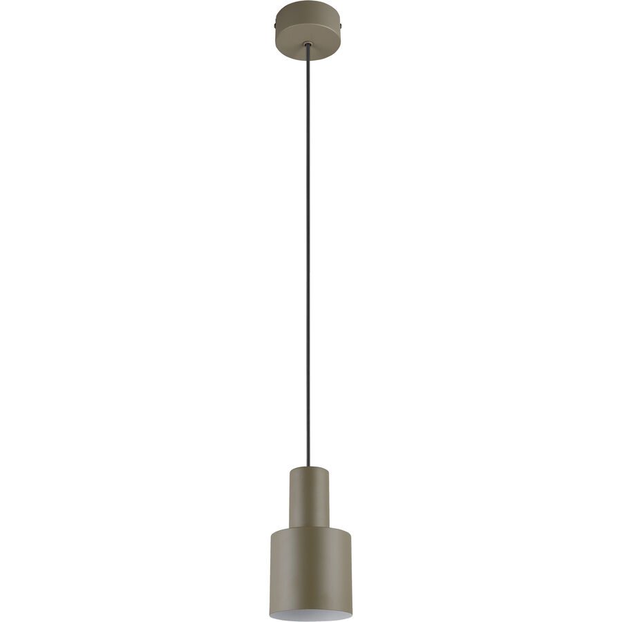 Pendellampe Bonito Braun/Grau Metall 12 cm 150 cm - Farbe: taupe - Pendellampe