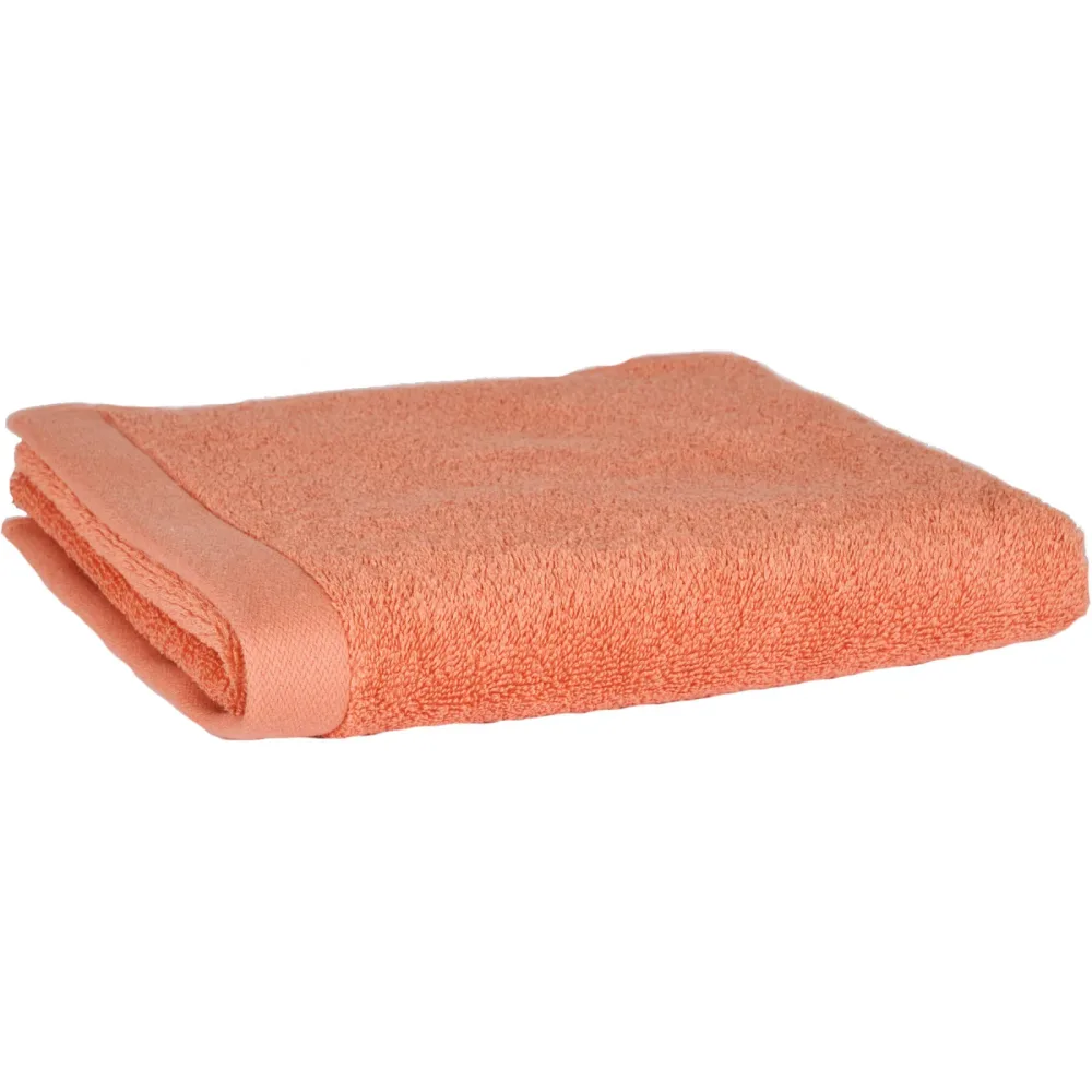 Lavette Nea Orange Baumwolle 30 cm 30 cm - Farbe: papaya - Lavette