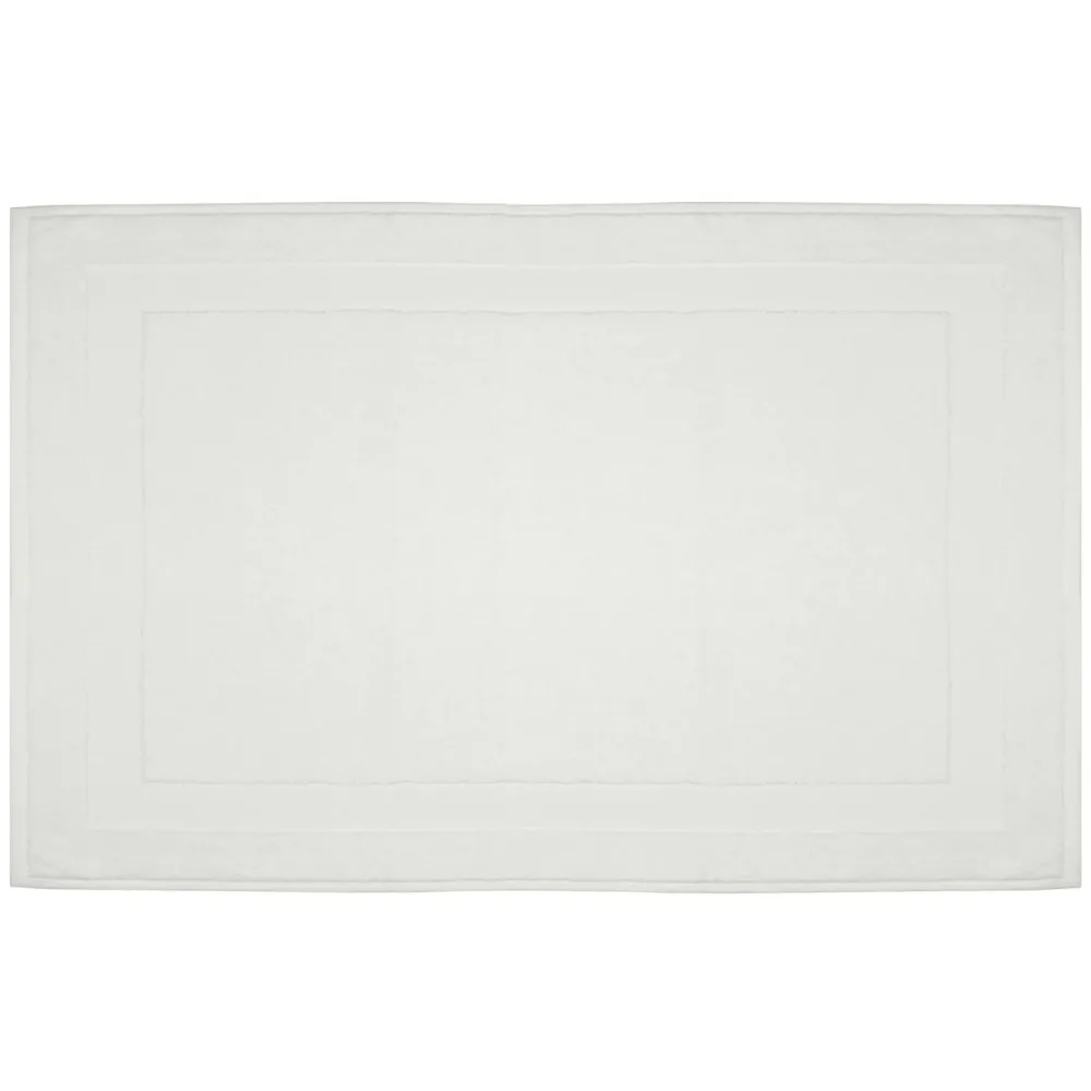 Badteppich Nea Beige Baumwolle 50 cm 75 cm - Farbe: ivory - Badteppich