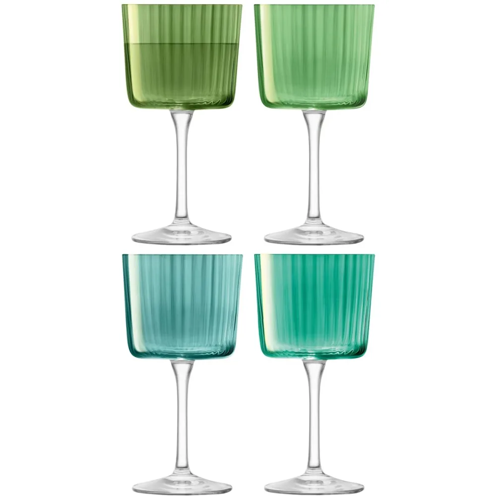 4er Set Gems Weinglas 250ml jade assort.