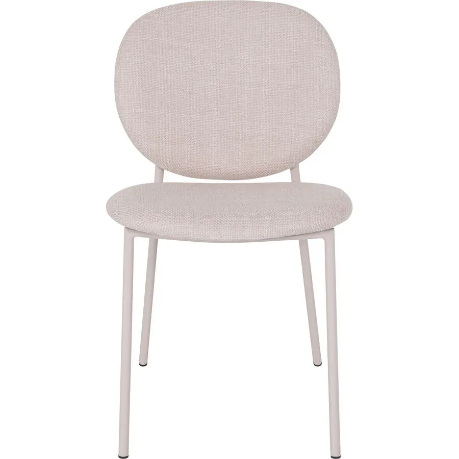Stuhl TILL Magenta Polyester 44 cm - Farbe: pink - Stuhl