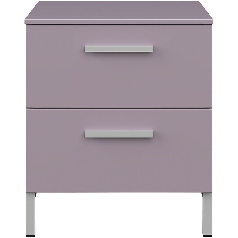 Modular Nachttisch Colori Lila Holz 42 cm - Farbe: violett - Material: Holzwerkstoff - Nachttisch
