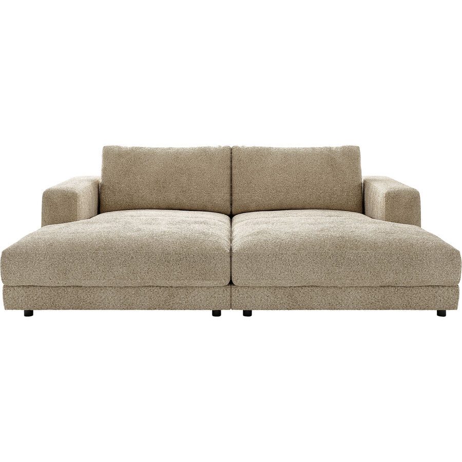 Sofa Ava Beige Stoff 250 cm 170 cm - Sofa