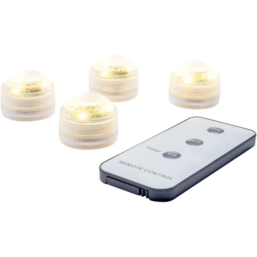 STT - LED Teelicht, Set, Transparent