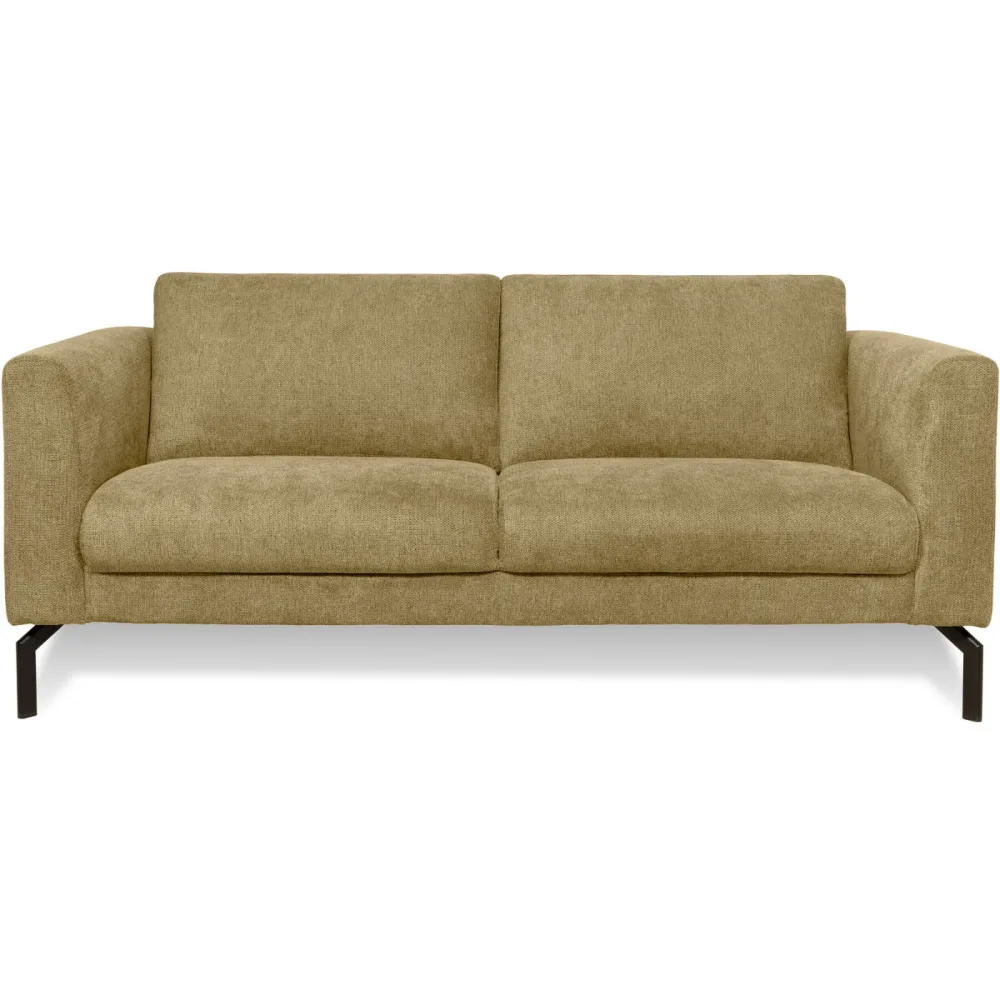 Sofa Gomero Gelb Stoff 186 cm 93 cm - Farbe: sandgelb - Sofa