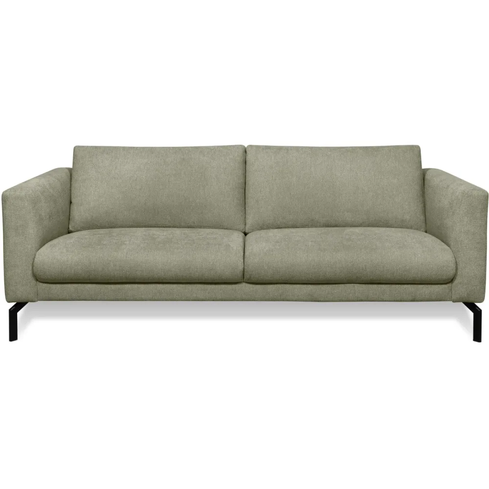 Sofa Gomero Grün Stoff 216 cm 93 cm - Farbe: blassgrün - Sofa