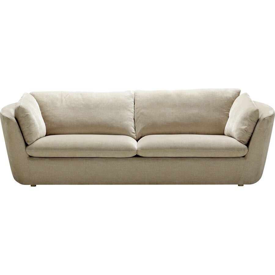 Sofa Bonito Beige Stoff 240 cm 101 cm - Sofa