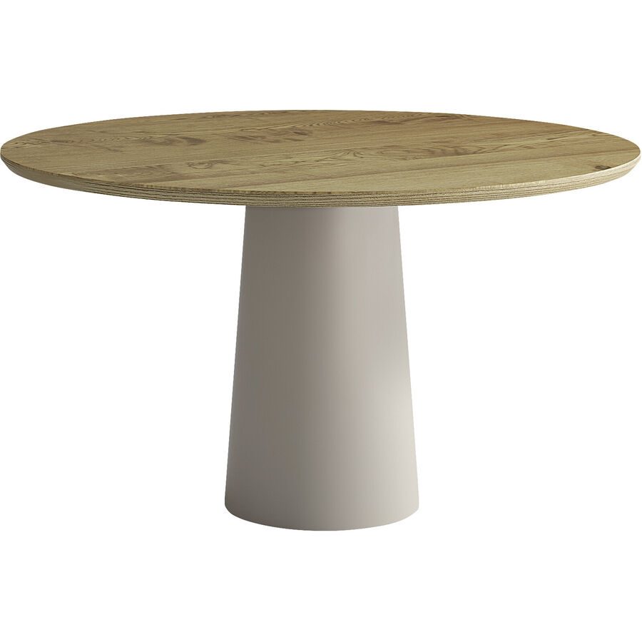 Tisch Cinto Braun Holz 130 cm - Farbe: Esche Natur - Tisch