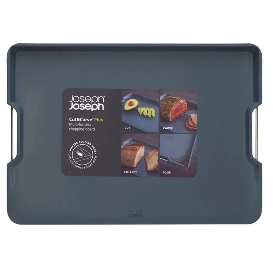Schneidebrett Joseph Joseph Blau Kunststoff 41 cm 29 cm - Farbe: sky - Material: Polypropylen - Schneidebrett