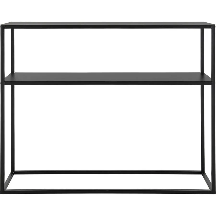 Sideboard Bonnie Schwarz Metall 90 cm 90 cm - Sideboard