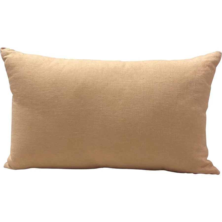 Zierkissen Leny Orange Leinen 30 cm 50 cm - Zierkissen