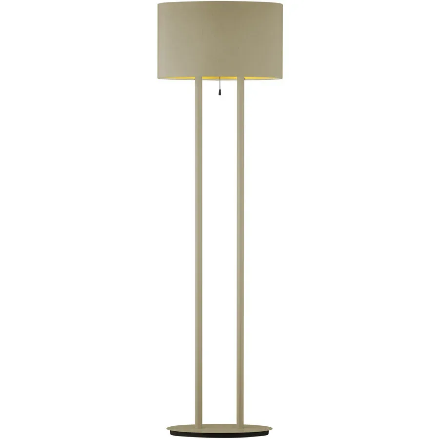 Designer-Stehlampe Bankamp Sempa E27 Sand H 145 cm - LED - Material: Messing - Designer-Stehlampe- LED Energiesparlampe
