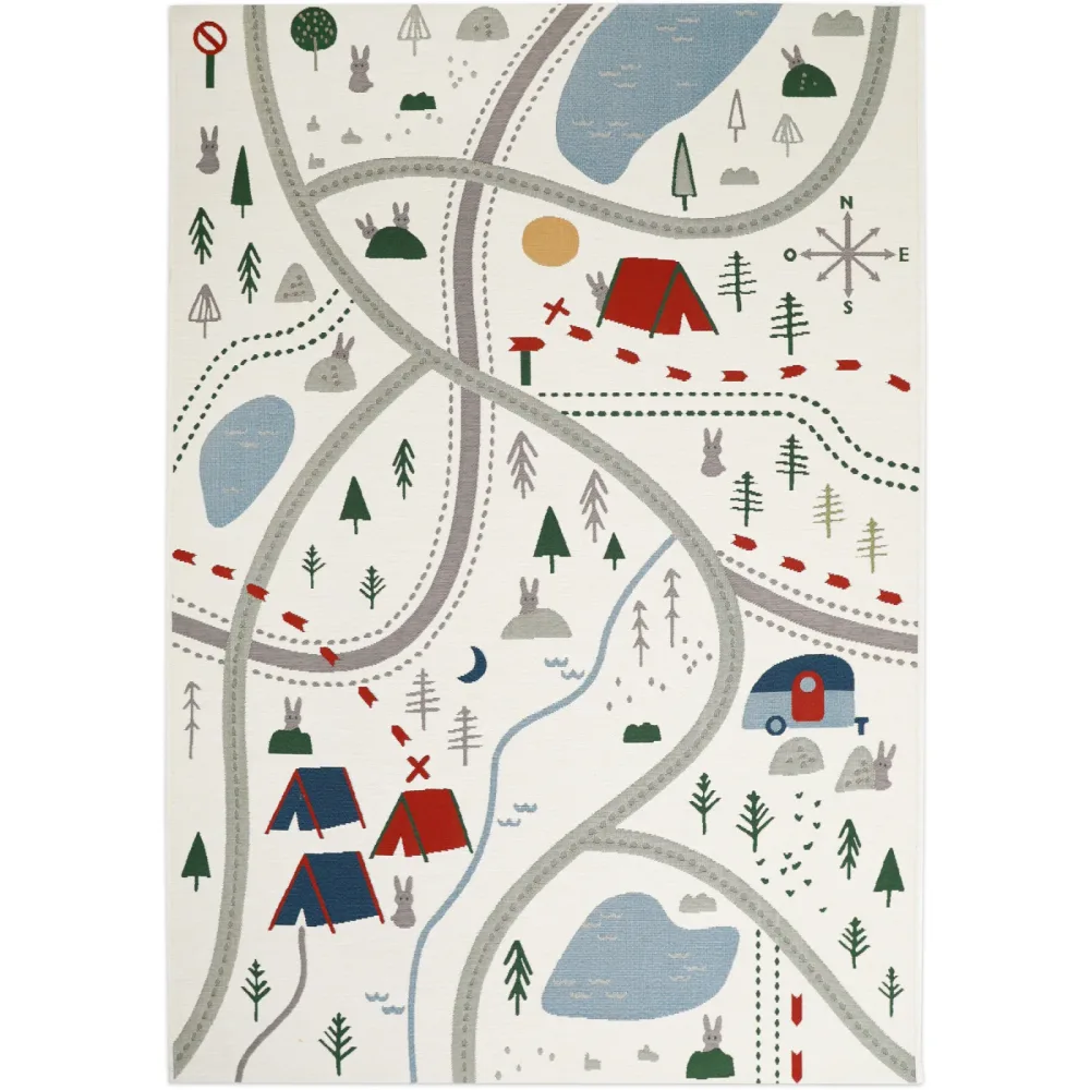 Outdoor-Teppich Konstantine Mehrfarbig 123 cm 180 cm - Farbe: multicolor - Material: Polyester/Polypropylen - Outdoor-Teppich